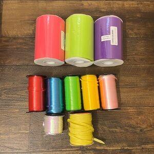 Ribbon and tulle